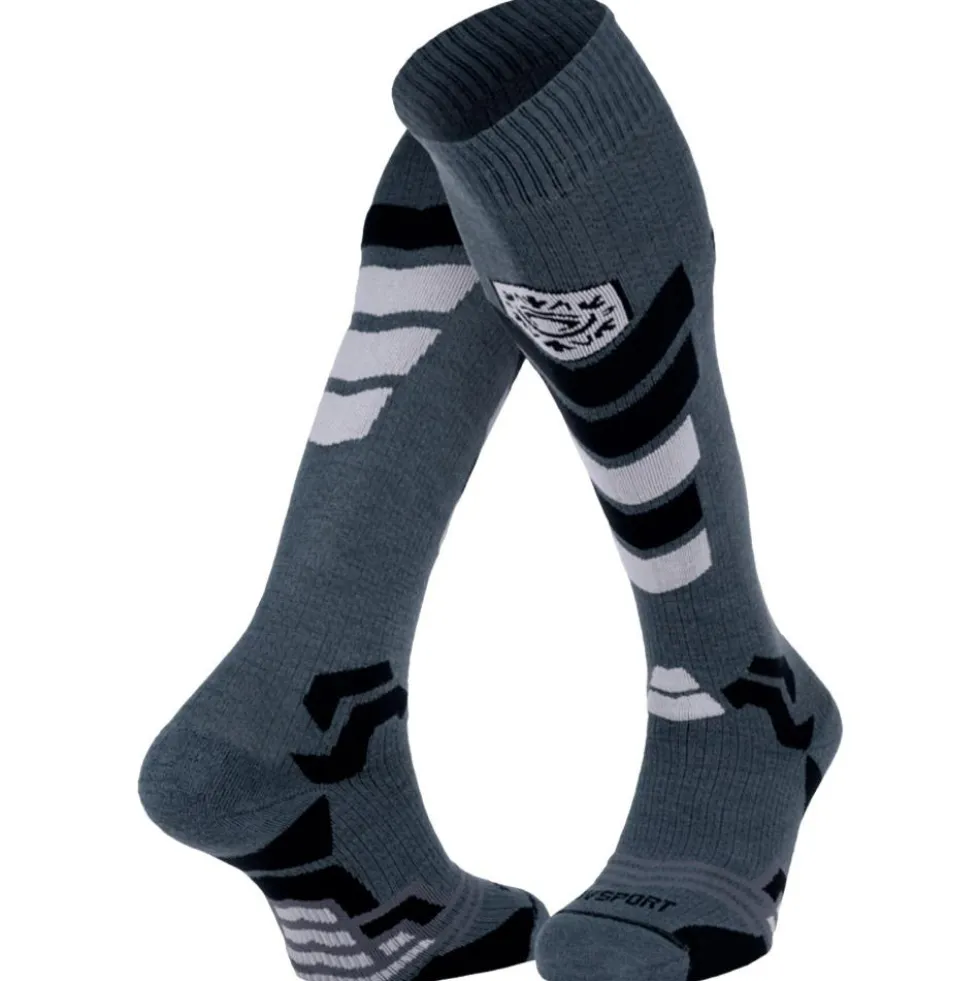 Calze Bv Sport Slide Elite High Noir Gris