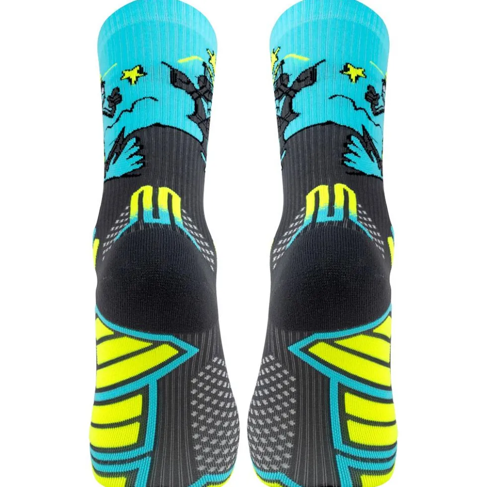 Calze Bv Sport Trail Socks Ultra High Collector Des Bosses Et Des Bulles Night Fever