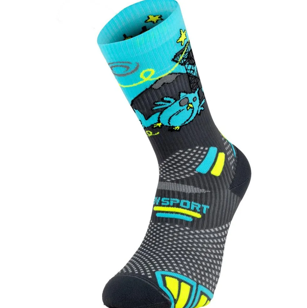 Calze Bv Sport Trail Socks Ultra High Collector Des Bosses Et Des Bulles Night Fever