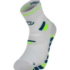 Calze Bv Sport Trail Socks Ultra Mid Gris Lime