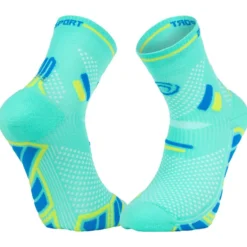 Calze Bv Sport Trail Socks Ultra Mid Turquoise Bleu