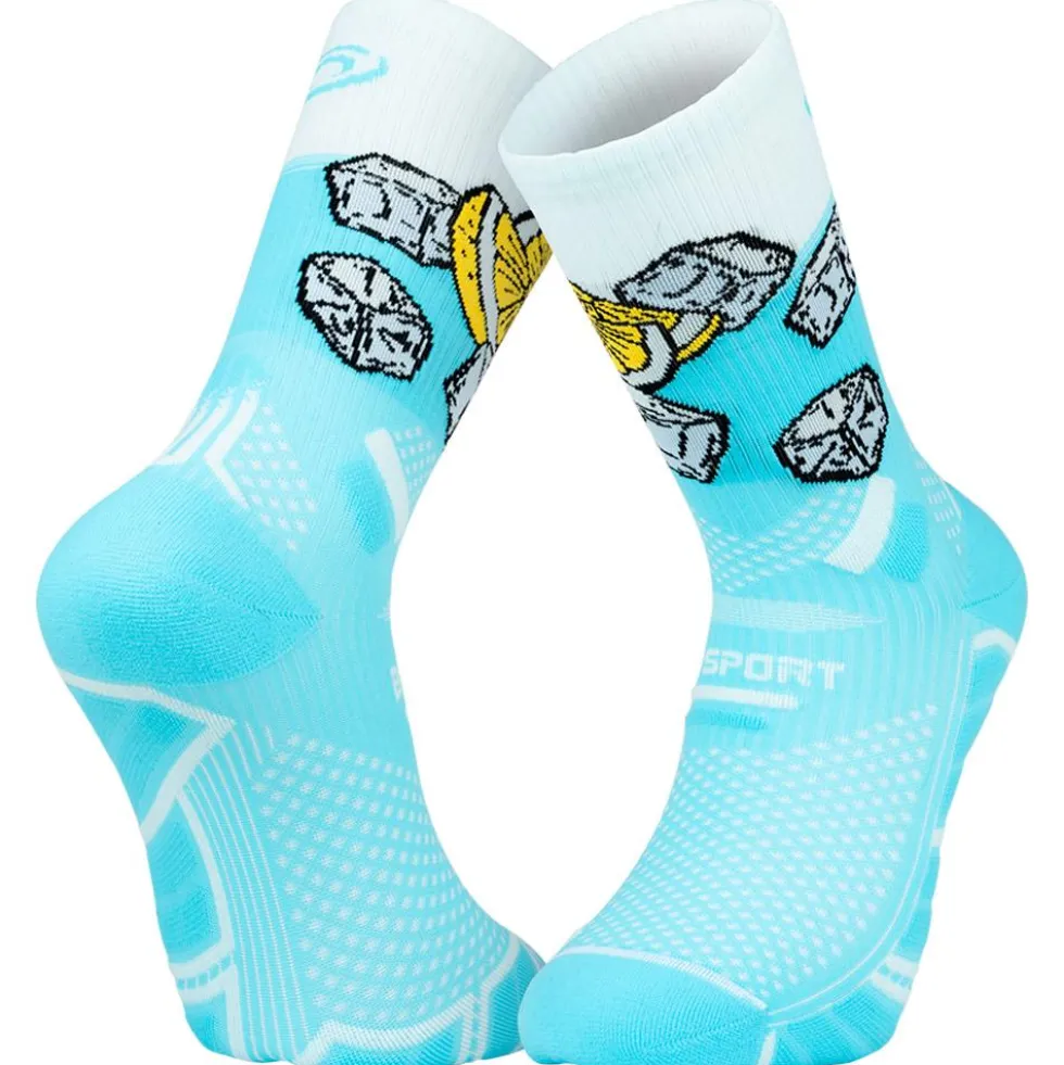 Calze Bv Sport Trail Socks Ultra High Collector Blue Lagoon