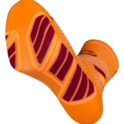 Calze Bv Sport Trail Socks Ultra Mid Orange Bordeaux