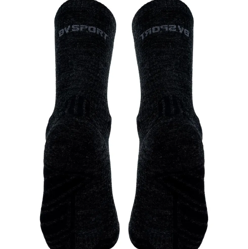 Calze Bv Sport Trail Socks Ultra High Merino Anthracite