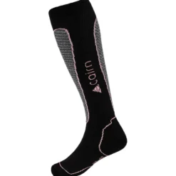 Calze Cairn Primaloft Socks Black Powder Pink