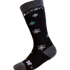 Calze Cairn Spirit Junior Black Snow