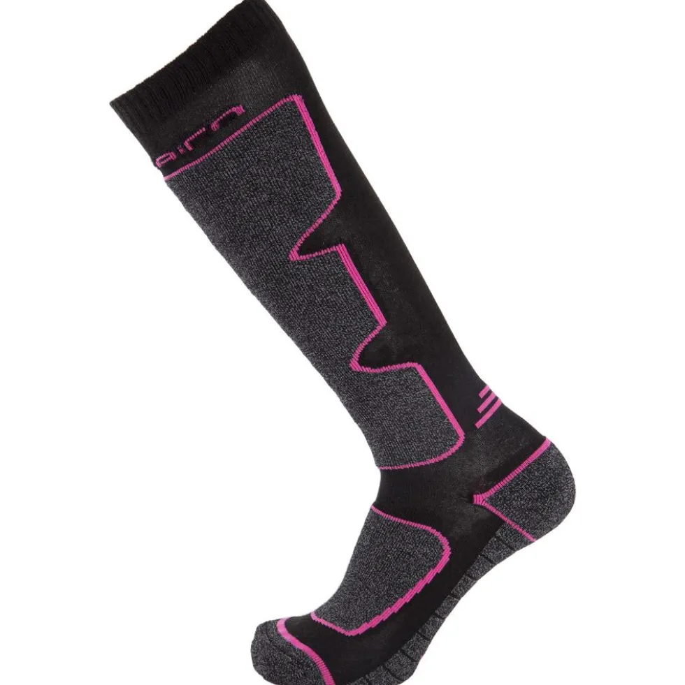 Calze Cairn Spirit Tech Black Fuschia