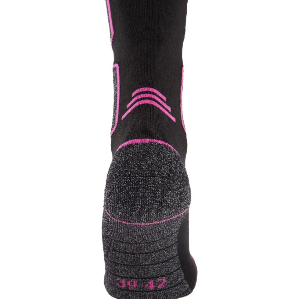 Calze Cairn Spirit Tech Black Fuschia