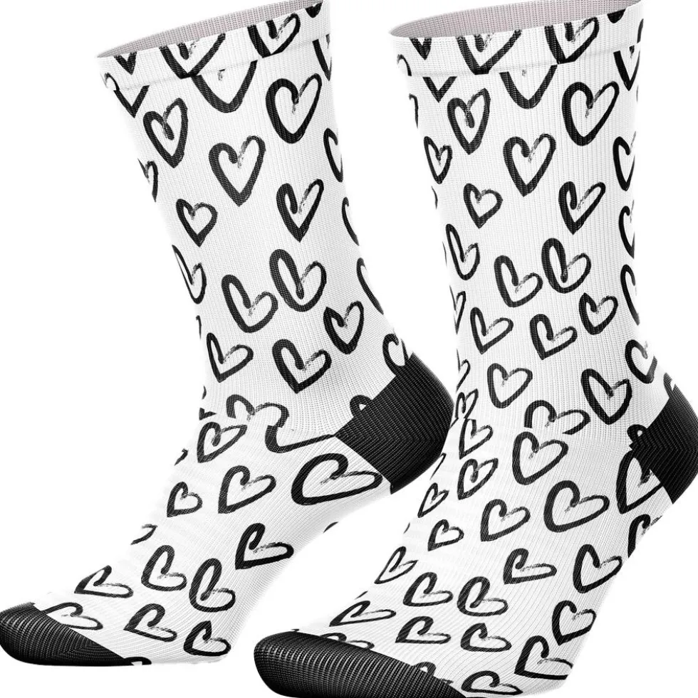 Calze Curlynak Running High Socks Heart