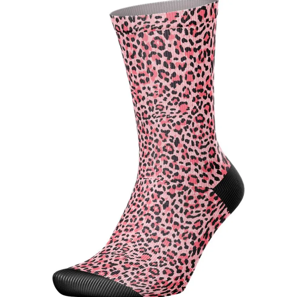 Calze Curlynak Running High Socks Pink Pant