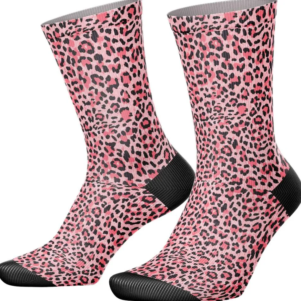 Calze Curlynak Running High Socks Pink Pant