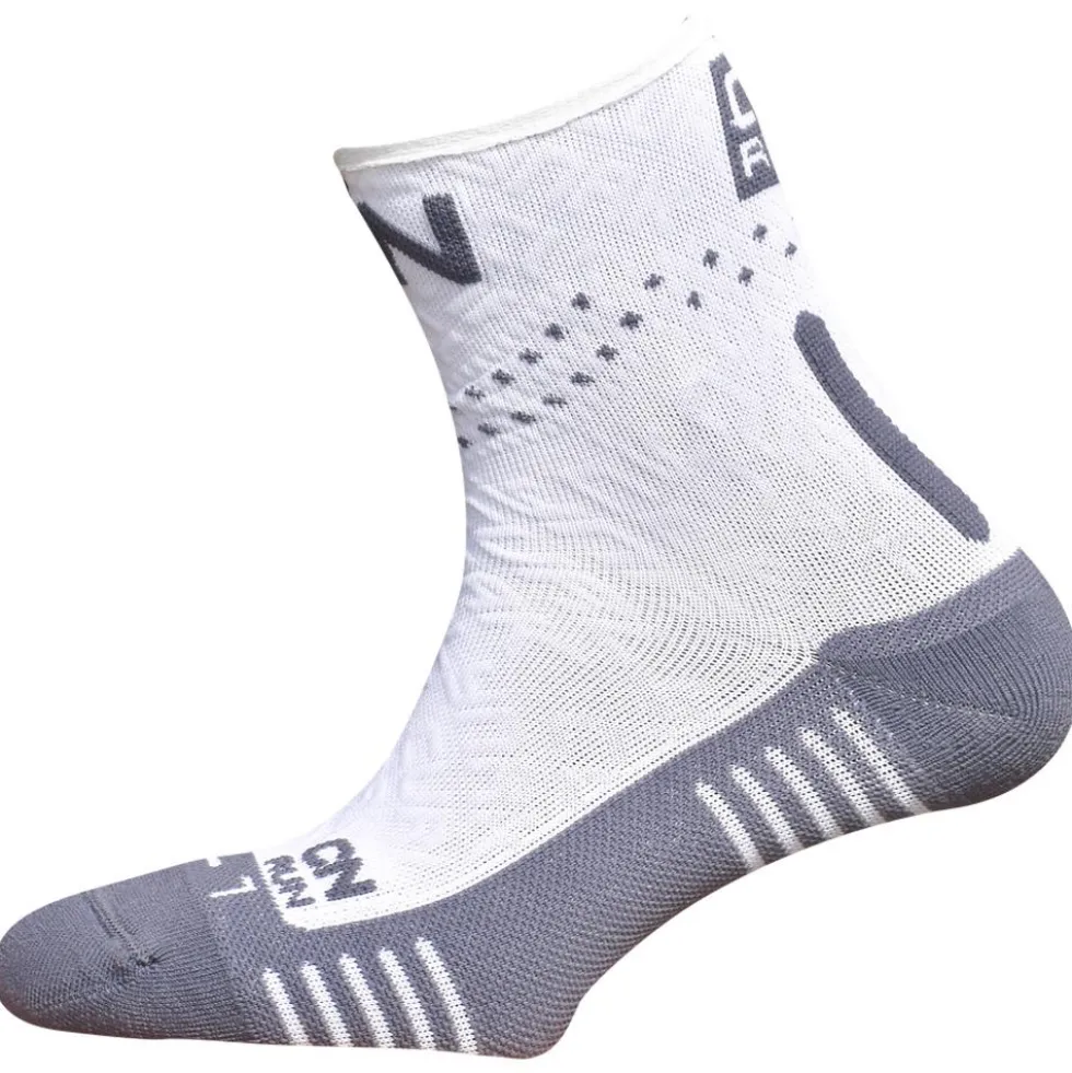 Calze Curlynak Run Speed Blanc Gris