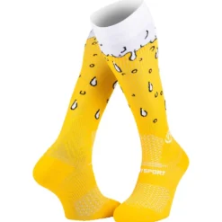 Calze di compressione Bv Sport Trail Compression Bière Blonde