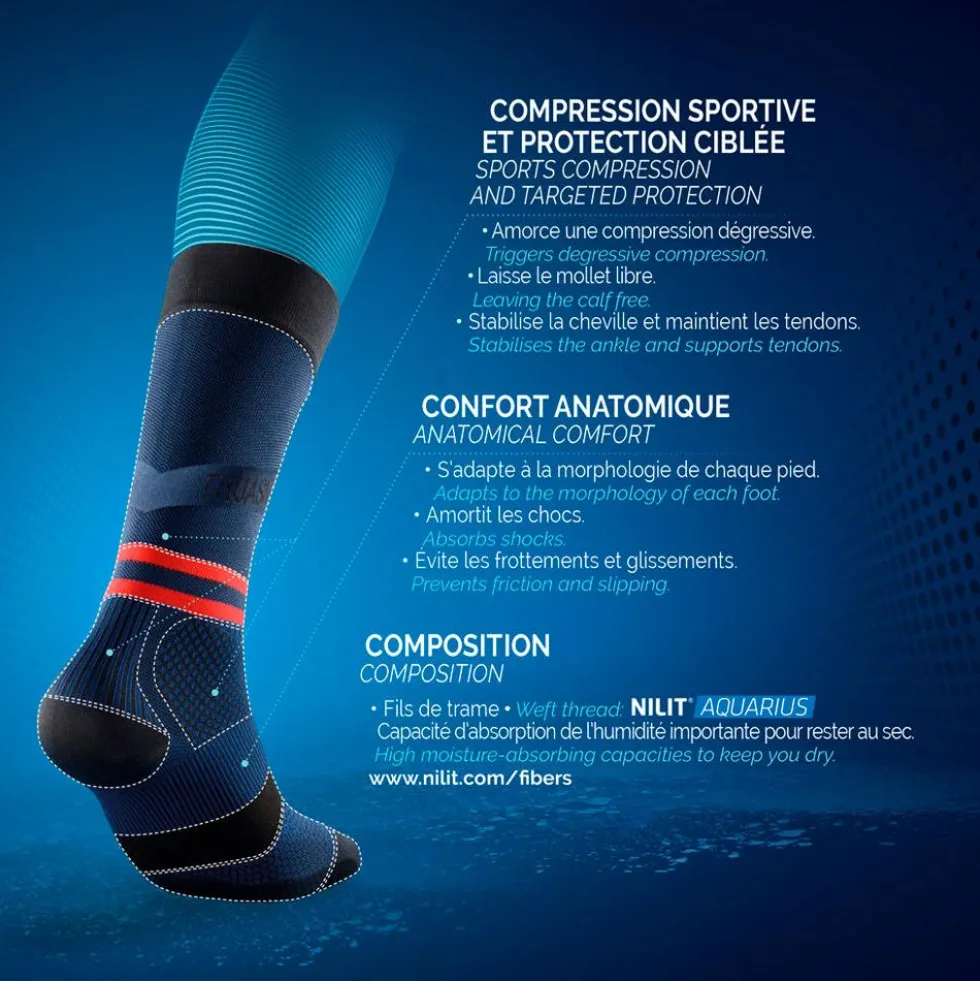Calze di compressione Thuasne Mi-Mollet Up Activ