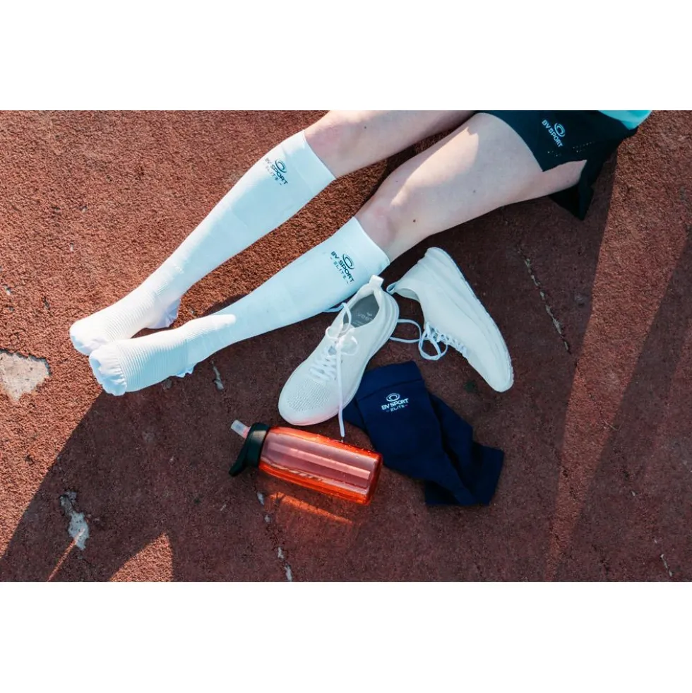 Calze di recupero Bv Sport Pro Recup Evolution Blanc