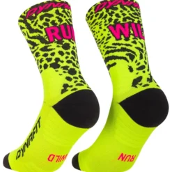 Calze Dynafit Run Wild Crew Socks Ultra Yellow