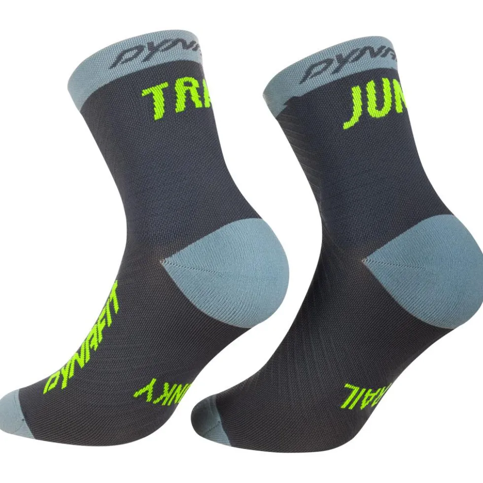 Calze Dynafit Trail Mid Socks Cinder Smoke Blue