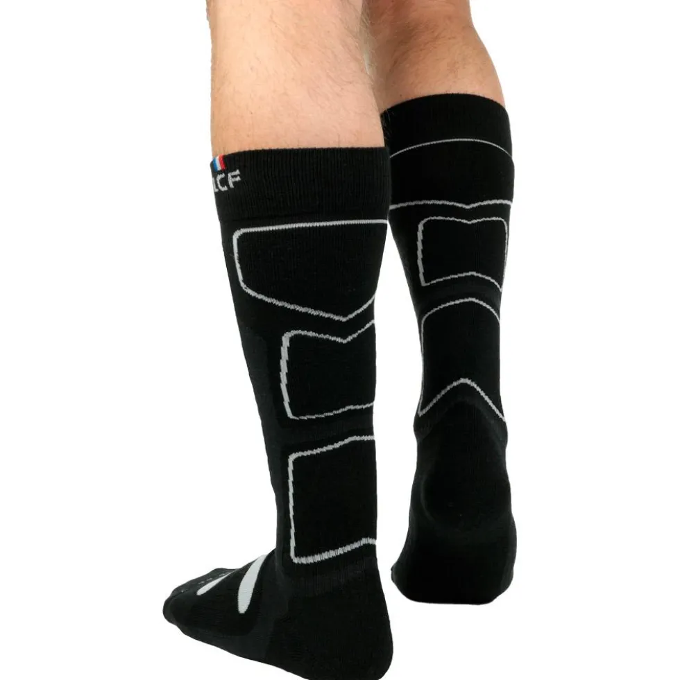 Calze La Chaussette de France Vanoise Noir Blanc
