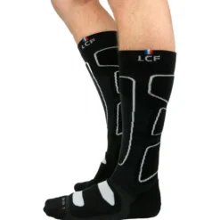 Calze La Chaussette de France Vanoise Noir Blanc