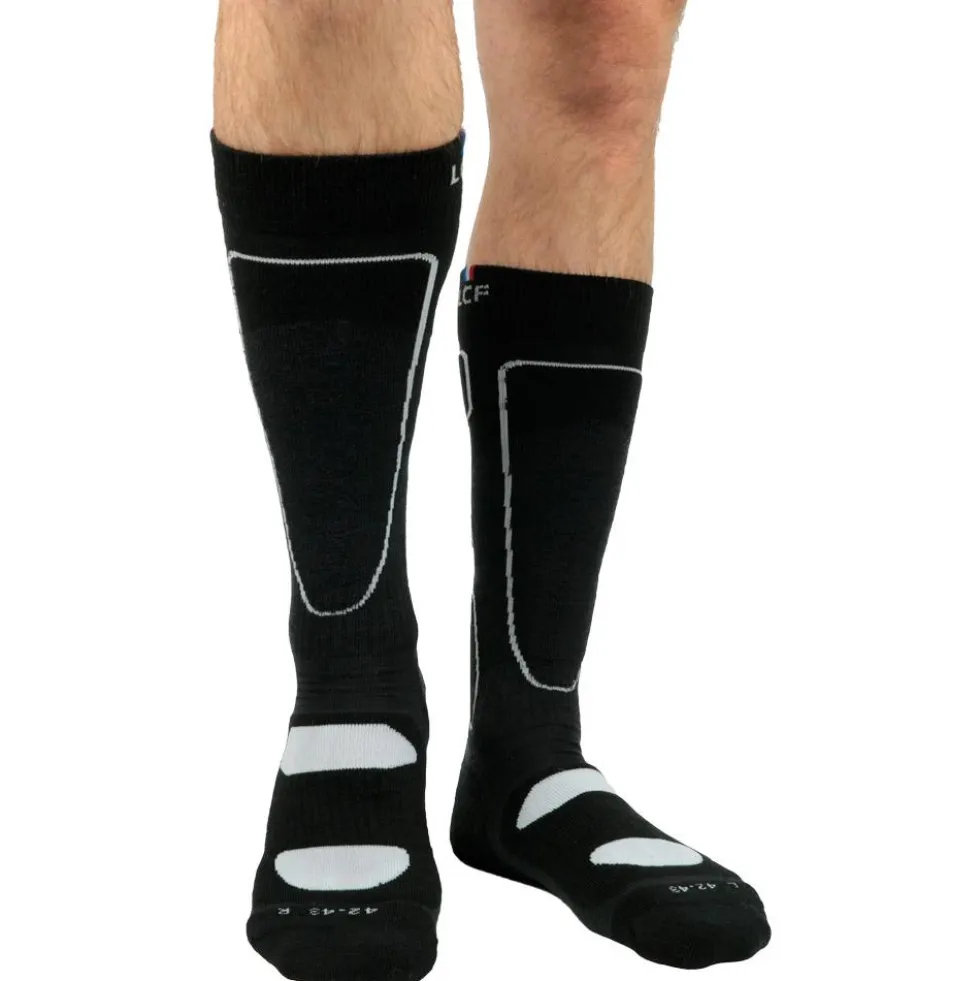 Calze La Chaussette de France Vanoise Noir Blanc