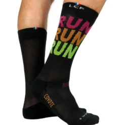 Calze La Chaussette de France Coyote High RunRunRun Black