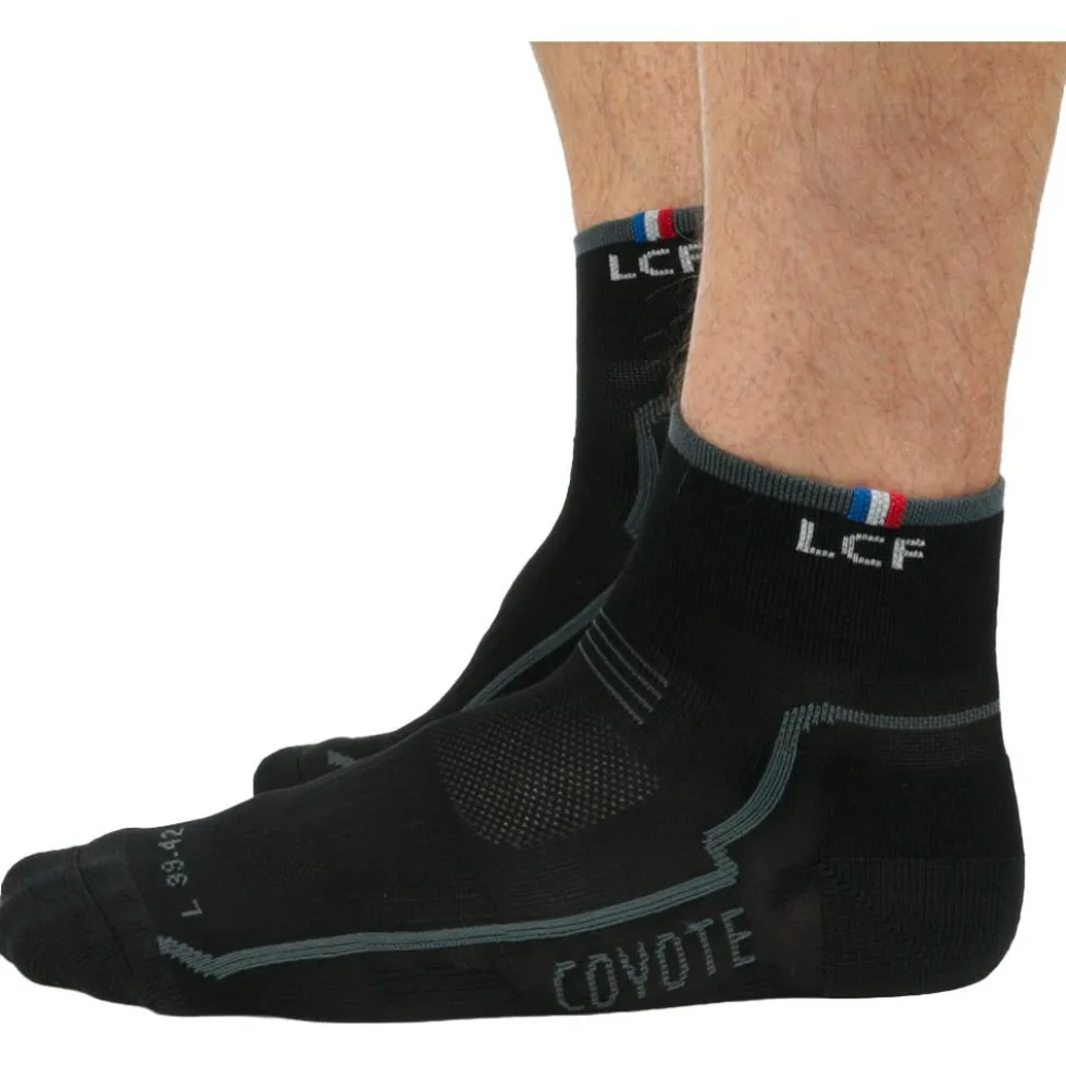 Calze La Chaussette de France Coyote Mid Noir Gris