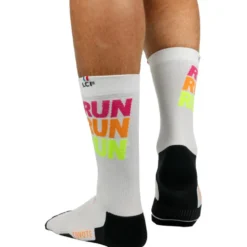 Calze La Chaussette de France Coyote High RunRunRun White