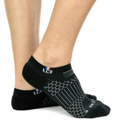 Calze La Chaussette de France Boogaloo Blanc Noir