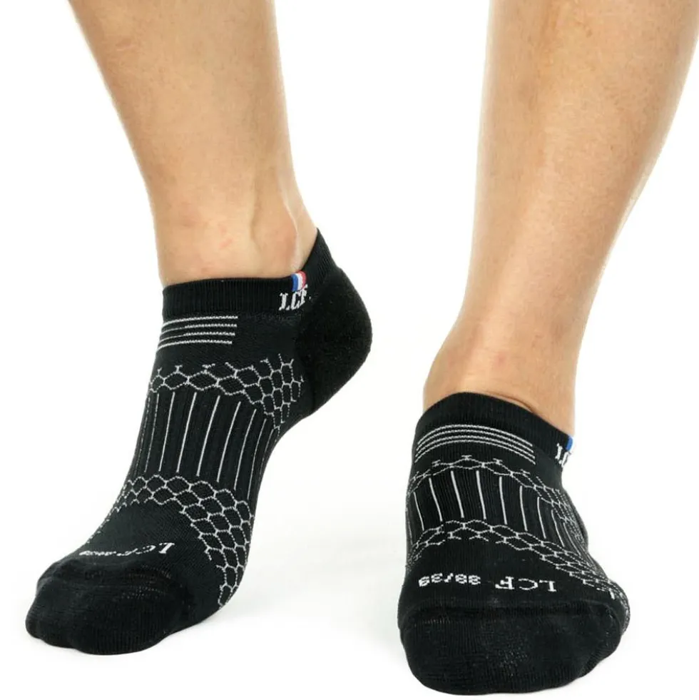 Calze La Chaussette de France Boogaloo Blanc Noir