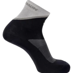 Calze Salomon Pulse Ankle Black Gull Gray