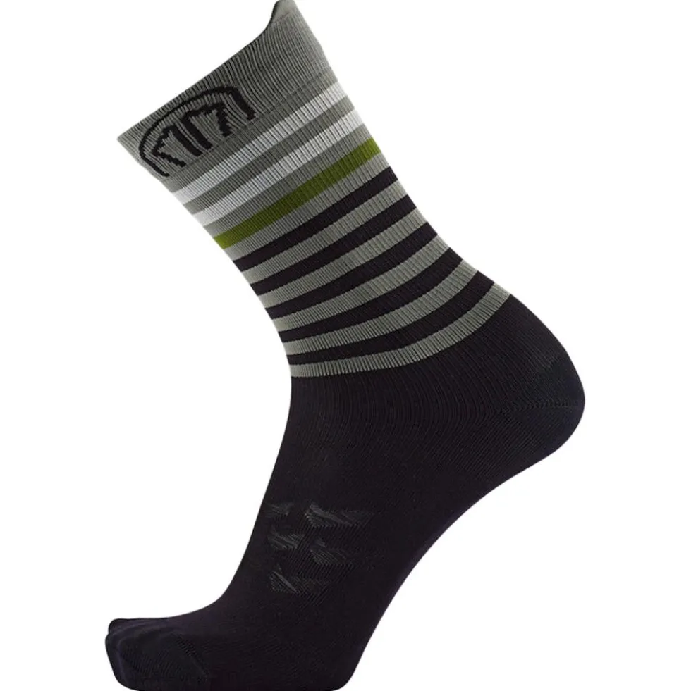 Calze Sidas Run Anatomic Light Crew Black Dark Grey