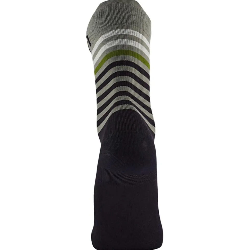 Calze Sidas Run Anatomic Light Crew Black Dark Grey