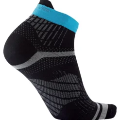 Calze Sidas Run Feel Ankle Black Turquoise