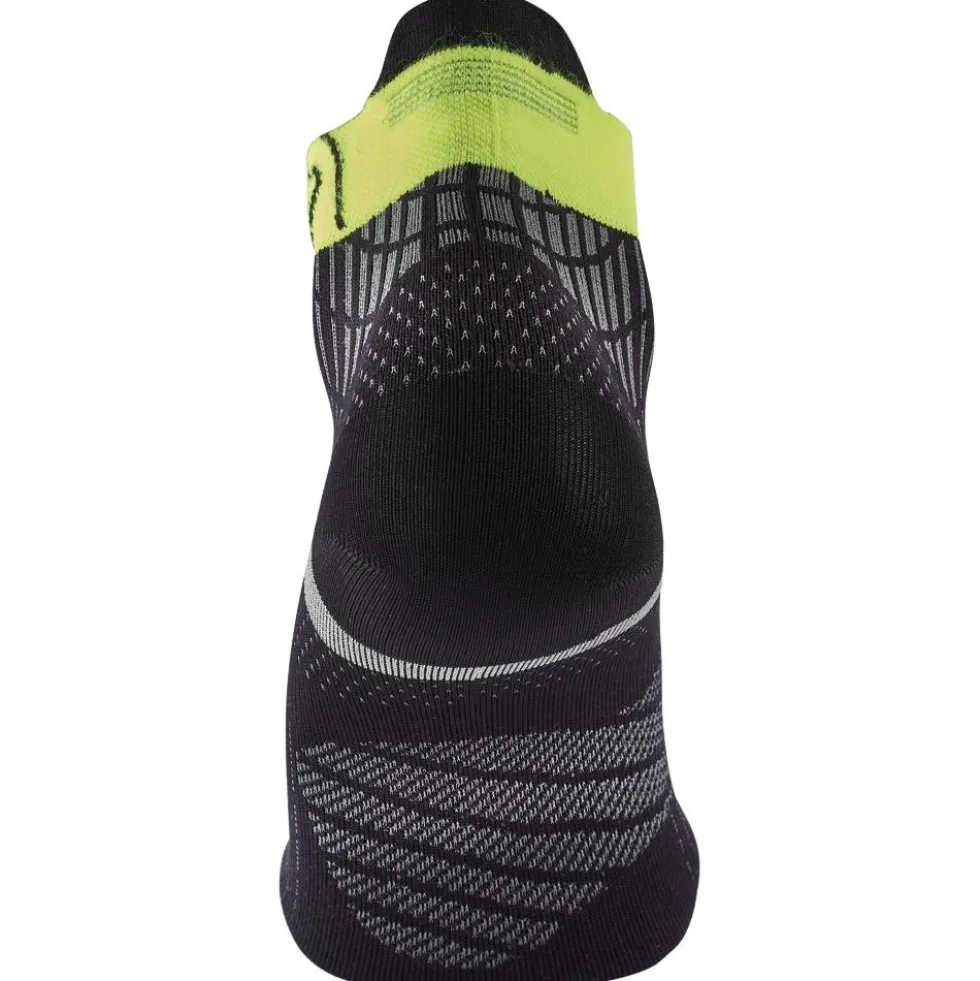 Calze Sidas Run Feel Ankle Black Yellow