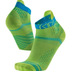 Calze Sidas Run Feel Ankle Jaune Turquoise