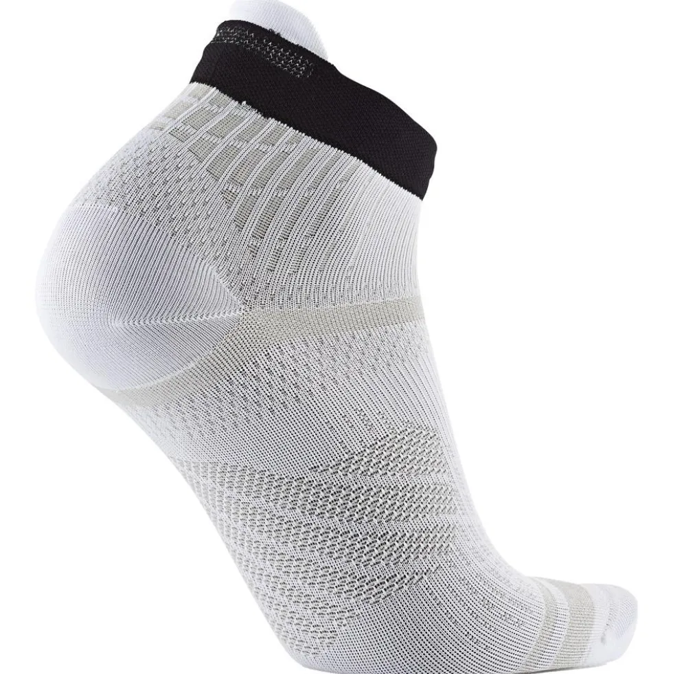 Calze Sidas Run Feel Ankle White Black