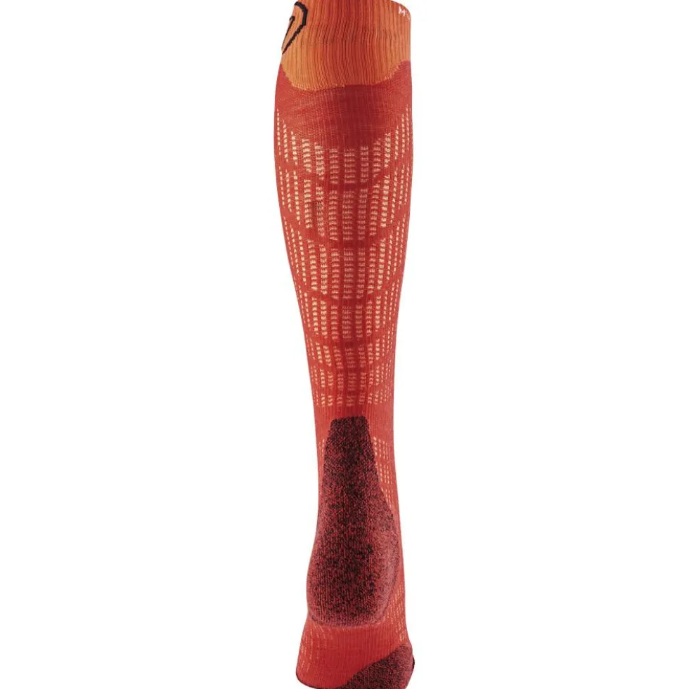 Calze Sidas Ski Merino Junior Rouge Orange