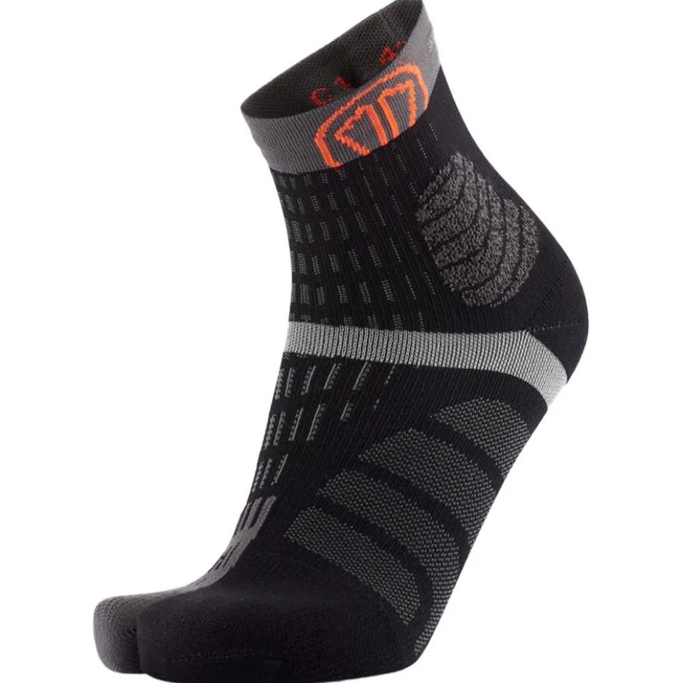 Calze Sidas T-Free Trail Black Grey