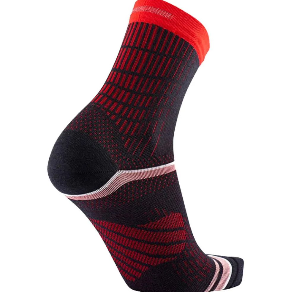 Calze Sidas Winter Run Noir Rouge