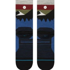 Calze Stance Perf Hike Wool Crew Light Cushion Sock Cobalt
