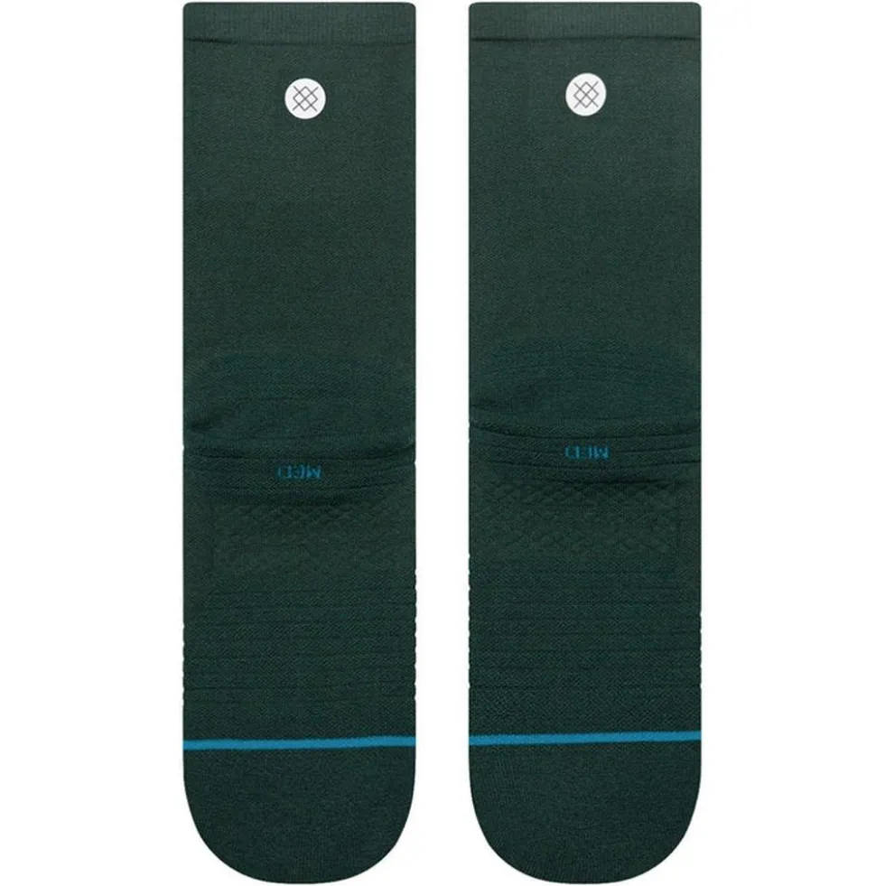 Calze Stance Perf Run Crew Light Cushion Sock Pine