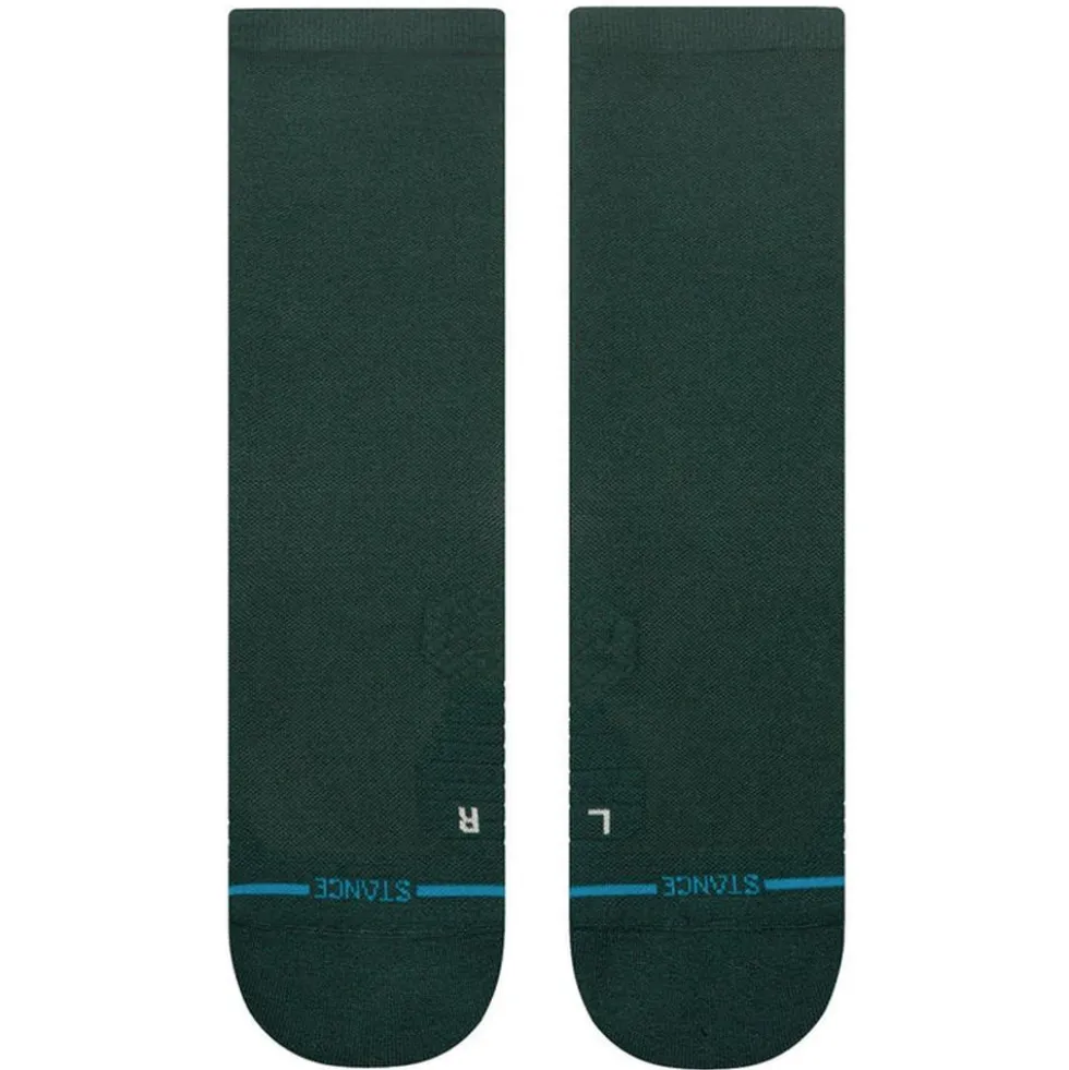 Calze Stance Perf Run Crew Light Cushion Sock Pine
