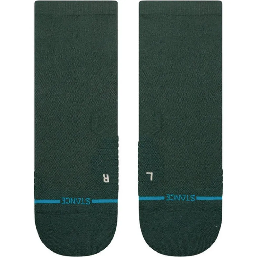 Calze Stance Perf Run Quarter Light Cushion Sock Pine