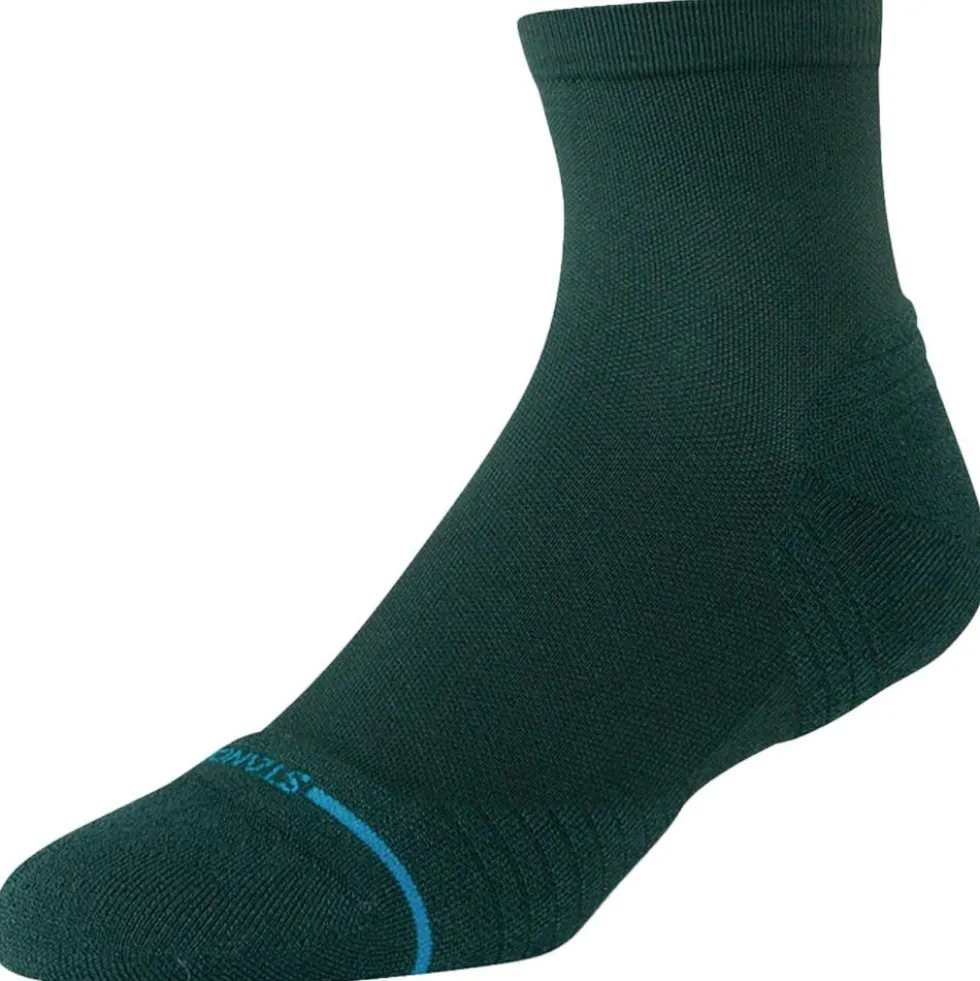 Calze Stance Perf Run Quarter Light Cushion Sock Pine