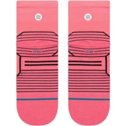 Calze Stance Perf Run Womens Quarter Ultralight Cushion Sock Variegated Pink