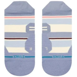 Calze Stance Perf Run Womens Tab Light Cushion Sock Milo Blue