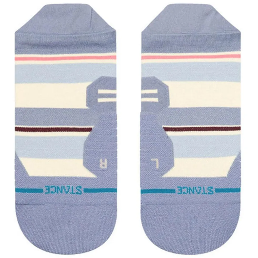 Calze Stance Perf Run Womens Tab Light Cushion Sock Milo Blue