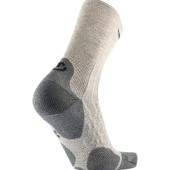 Calze Therm-Ic Outdoor Light Linen Crew Light Grey Charcoal