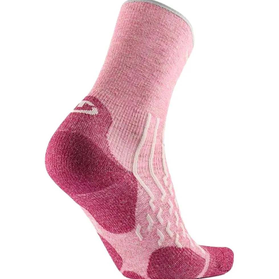 Calze Therm-Ic Outdoor Light Linen Crew Lady Pastel Pink Strawberry