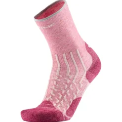 Calze Therm-Ic Outdoor Light Linen Crew Lady Pastel Pink Strawberry
